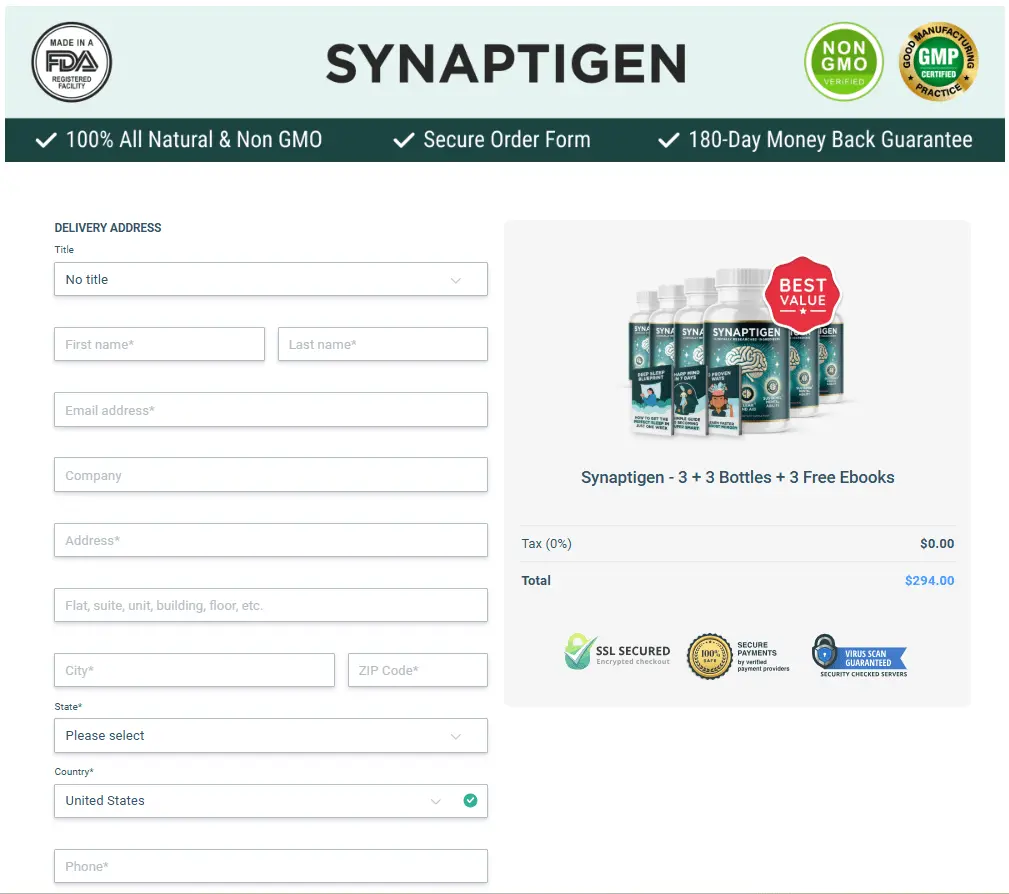 Synaptigen-order-page